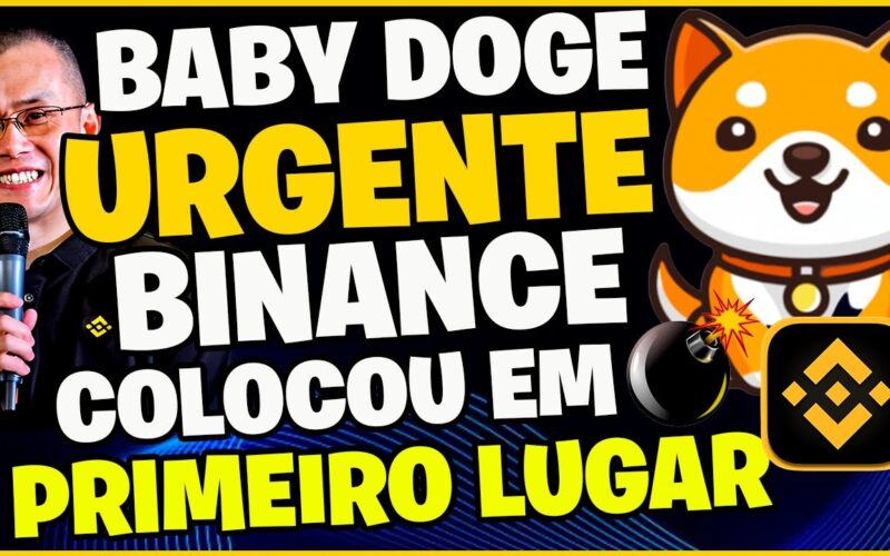 $0,01 BABY DOGE COIN HOJE PRIMEIRO LUGAR NA BINANCE VAI LISTAR AGORA