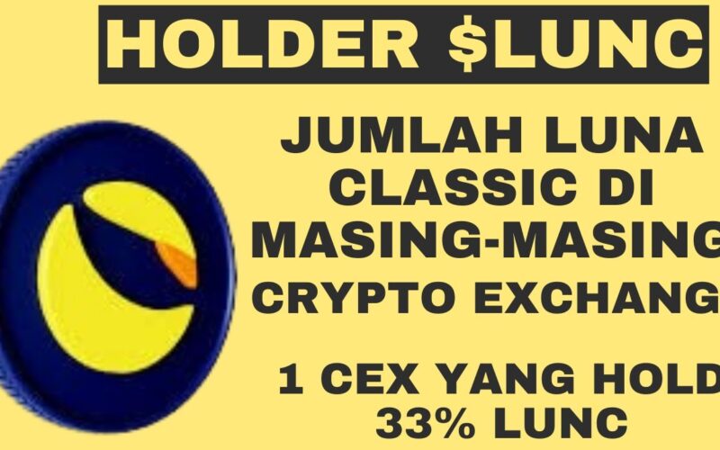 Segini Jumlah Luna Classic yang di-hold oleh Masing-masing Crypto Exchange - Ini Pemegang 33% LUNC
